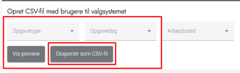 Deltagere - csv fil